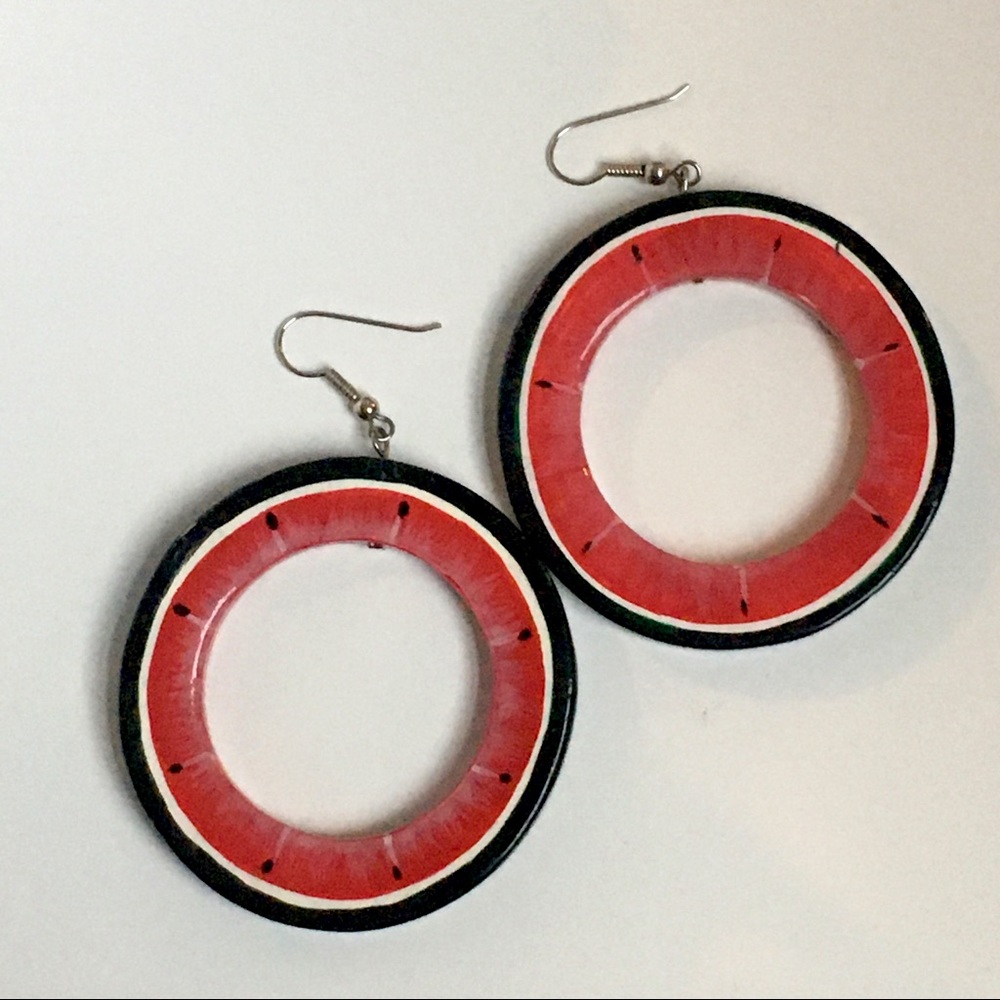 Watermelon Earrings